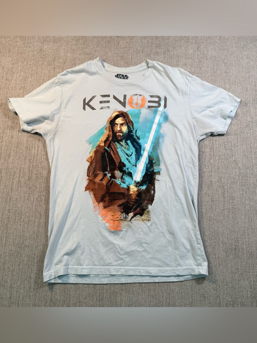 MAD Engine Light Blue Obi-Wan Kenobi Graphic Tee